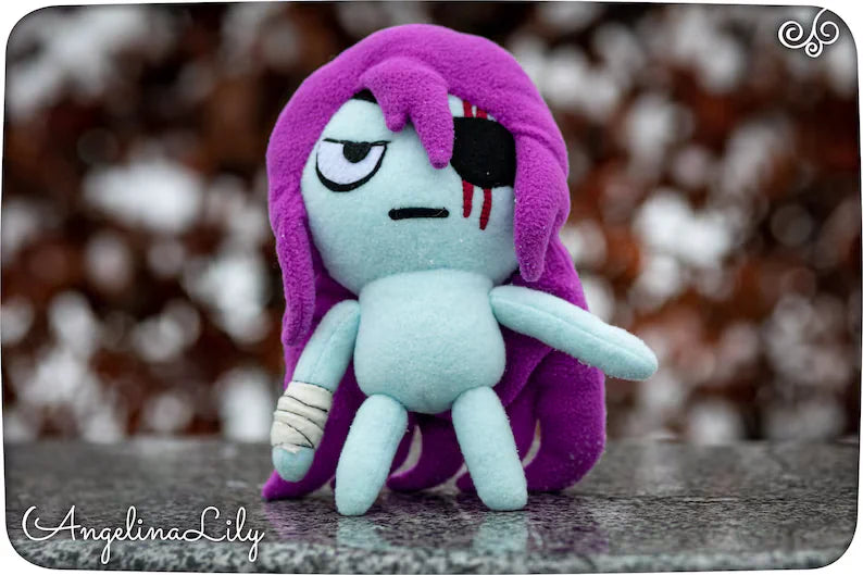 Pibby Warrior plush Learn with Pibby inspired, handmade soft plushie, made to order