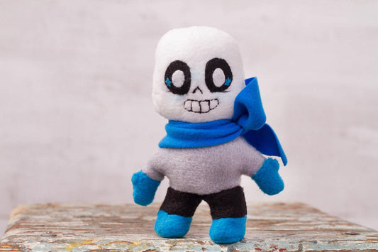 Blueberry Sans soft plush - Undertale Inspired, pocket plushie