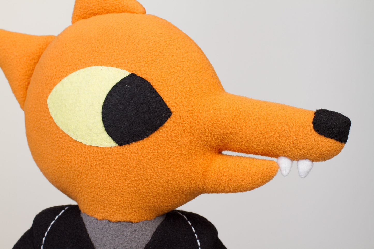 Gregg plush Night in the woods game insired - handmade plush doll, 14.6 in high with poseable arms and legs, made to order