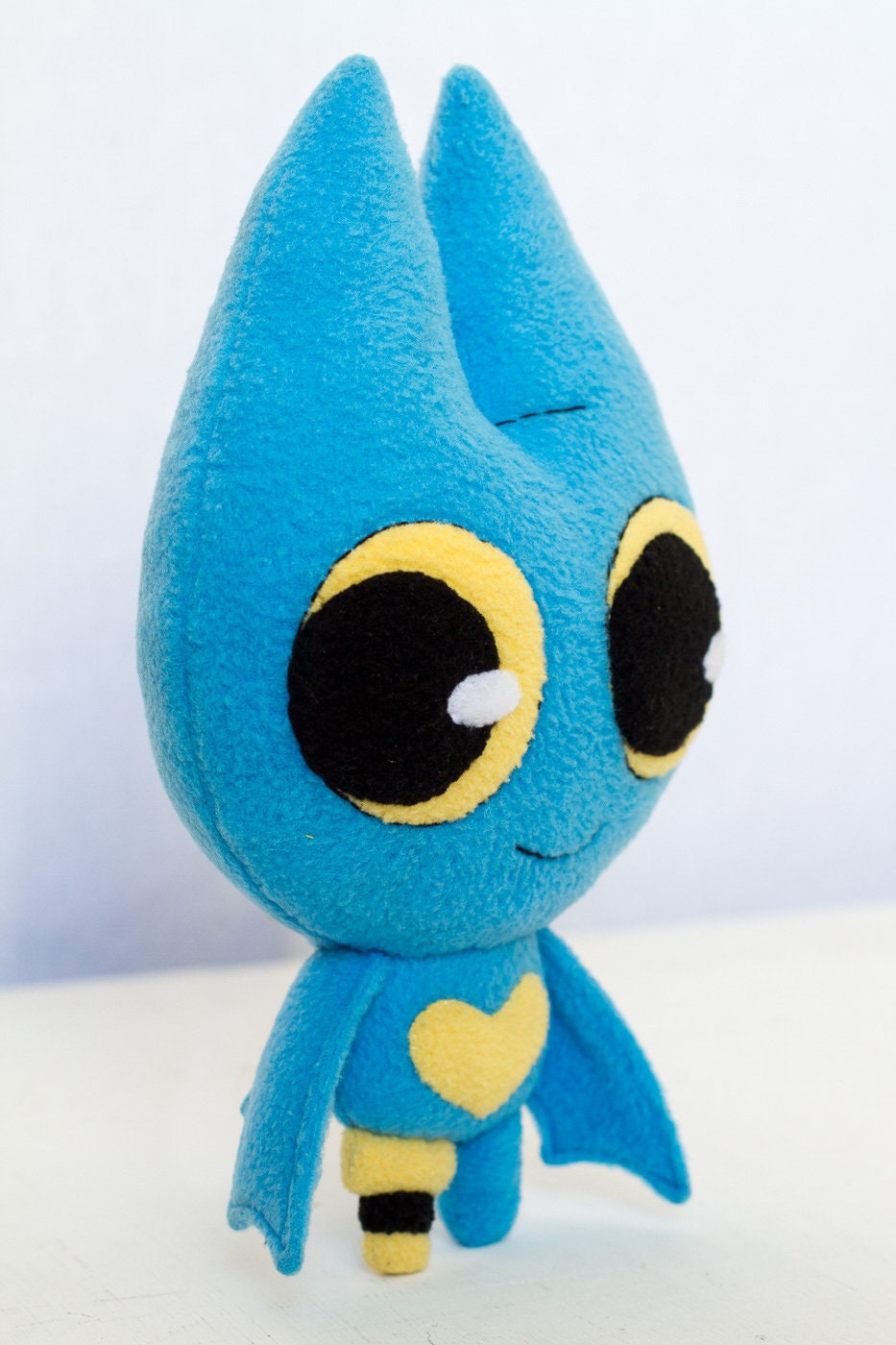 Adorabat plush - Mao Mao Heroes of Pure Heart plushies inspired, handmade Adorabat decoration, 9.8 in high