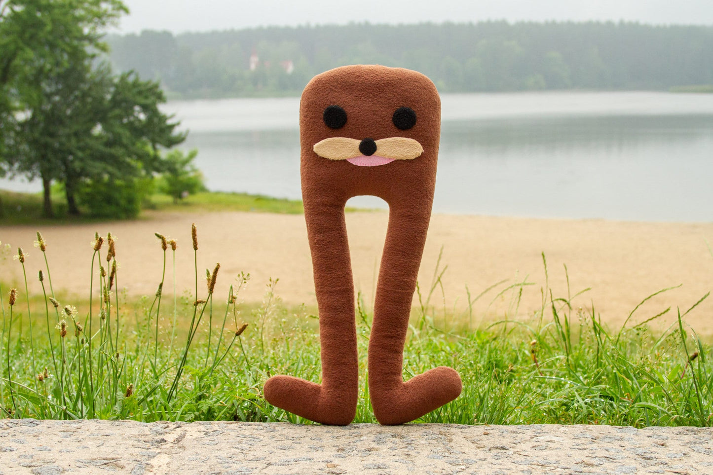 Gondola meme plush, 15 in, handmade cuddly gondola meme plushie