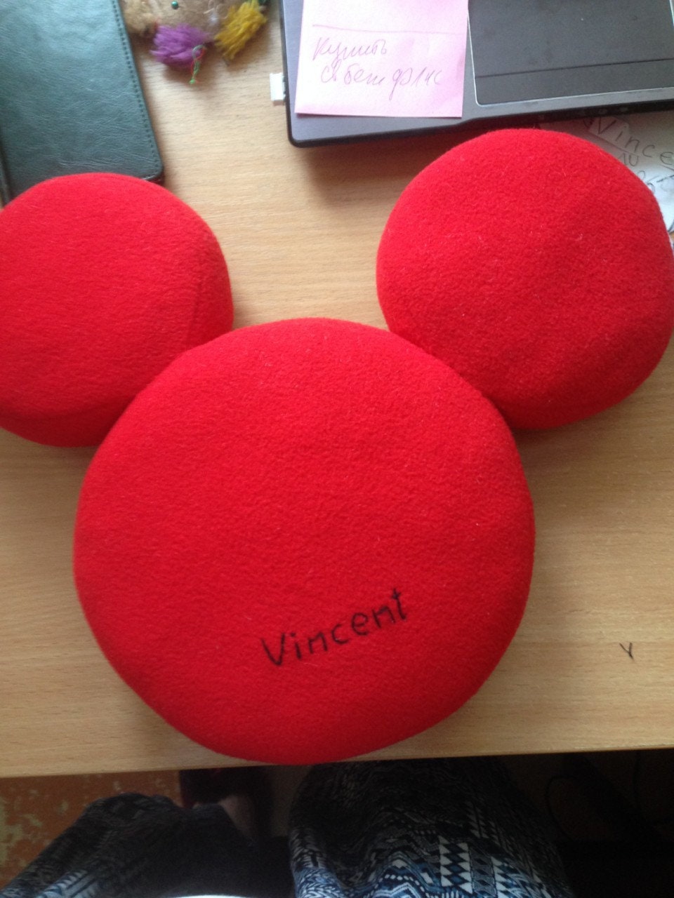 Name stitched on your plush, at the back of the plush