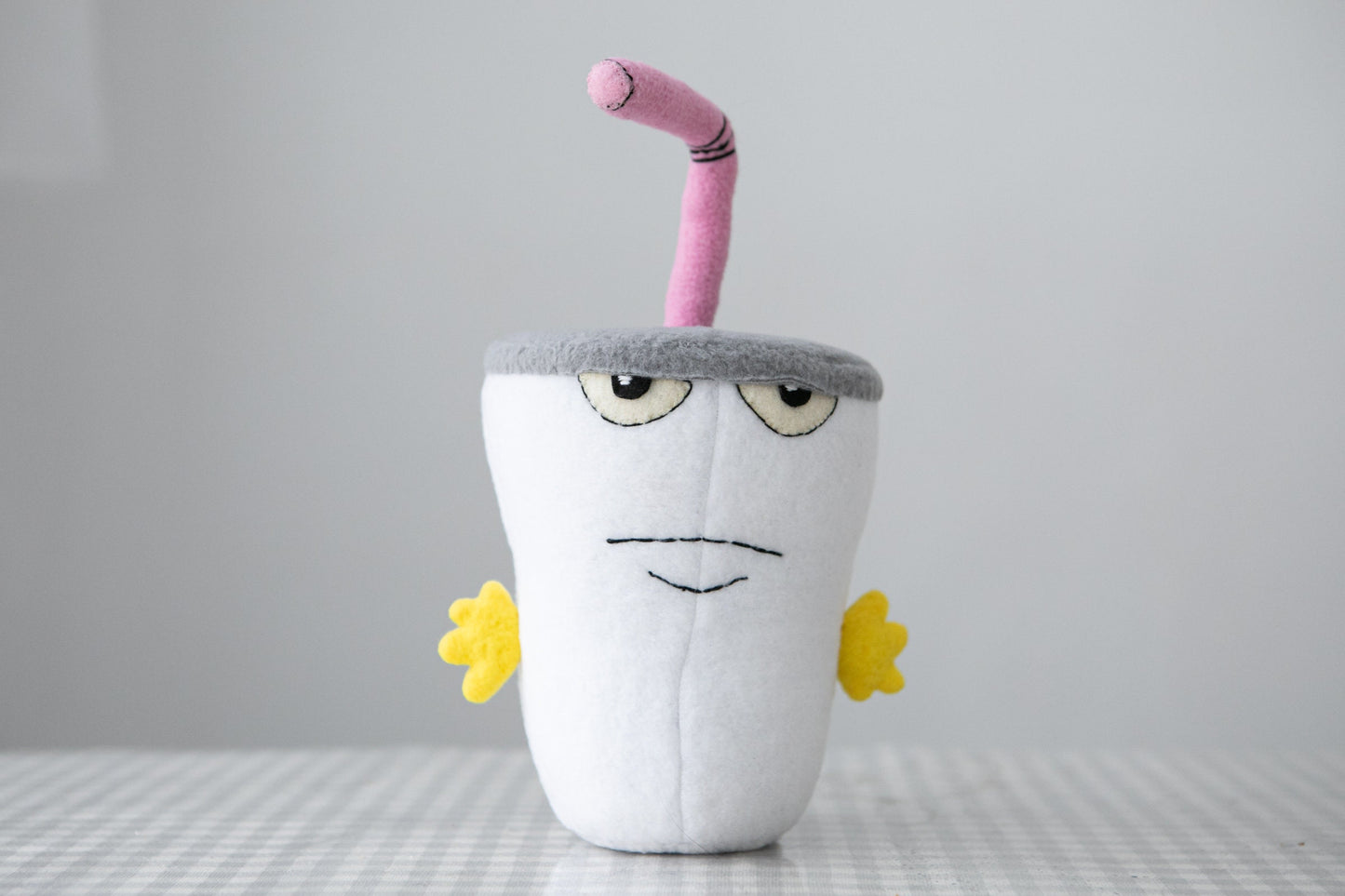 Master Shake plush Aqua Teen Hunger Force inspired - handmade soft decoration