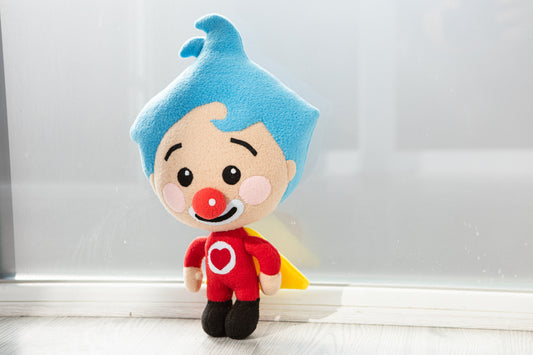 Plim Plim plush Clown plush handmade soft plushie, made to order