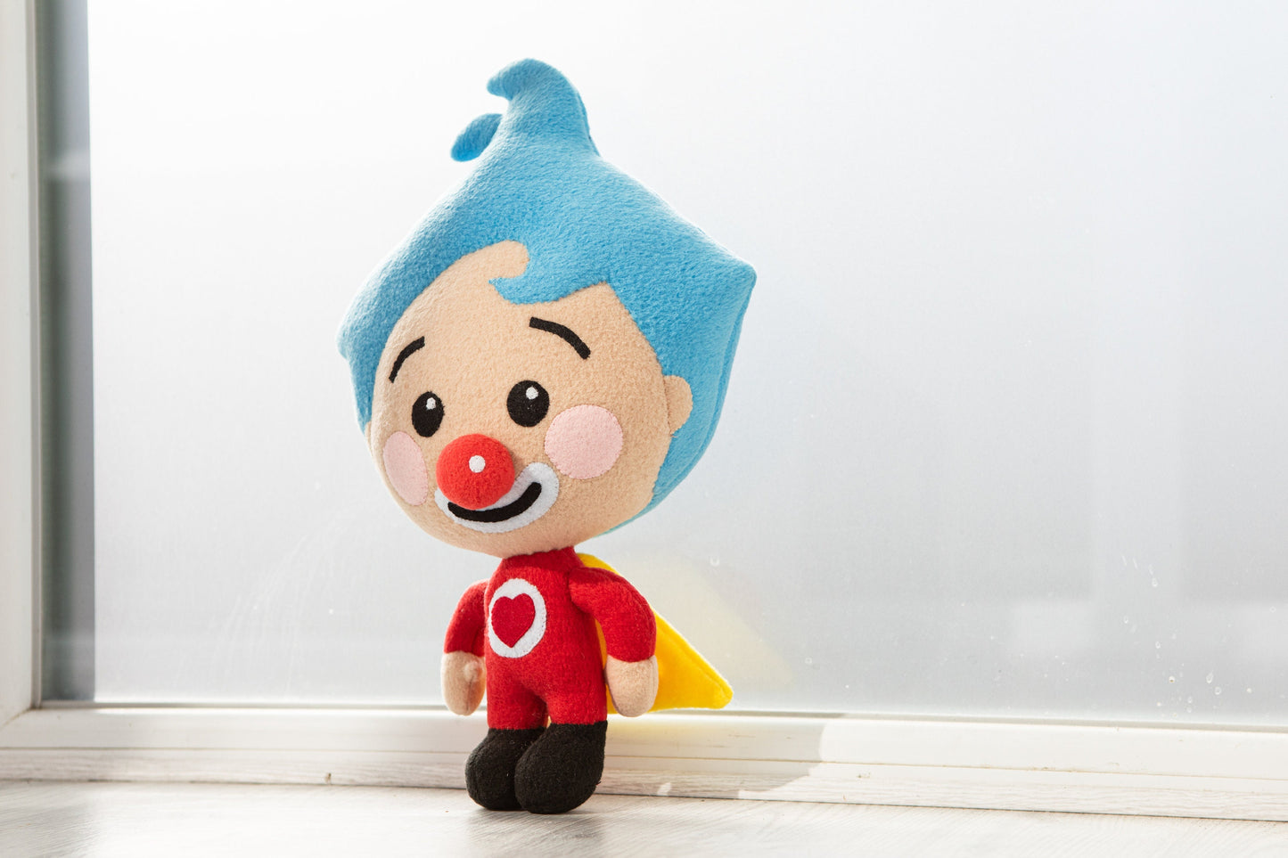 Plim Plim plush Clown plush handmade soft plushie, made to order