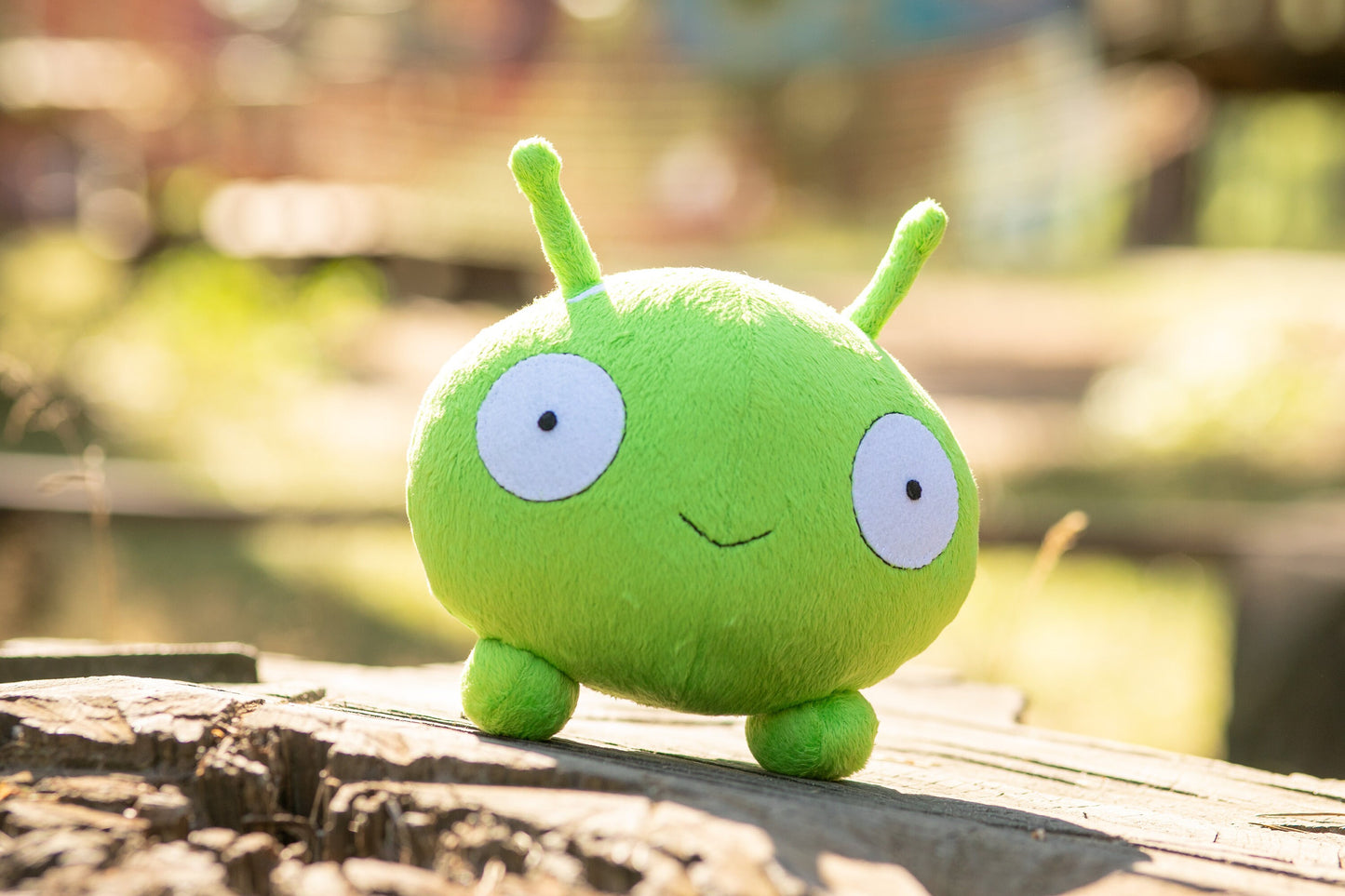 Mooncake Final Space Green Alien handmade plush