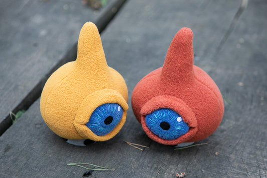 SCP-131 Eye pods plush, SCP 131 stuffed animal, handmade soft plushie, the eyepods monster plush