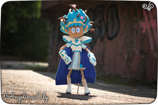 Anne Boonchuy Final Battle Amphibia inspired Anne's Calamity Form plushie, handmade poseable doll