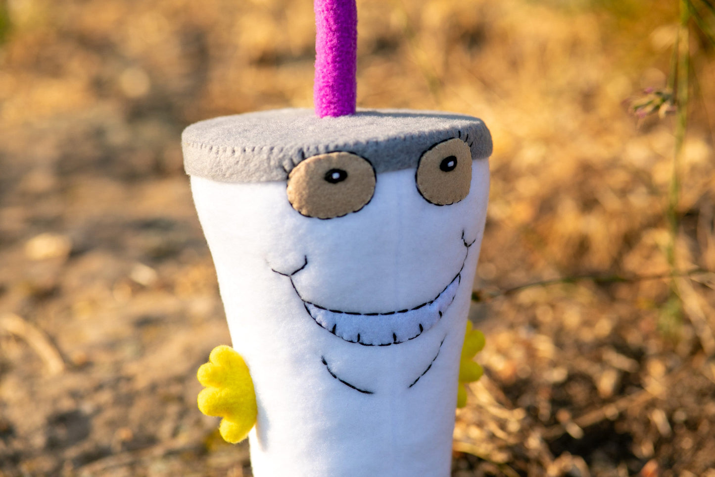 Jesus "Ezekial" Jesus plush Aqua Teen Hunger Force inspired - handmade soft decoration