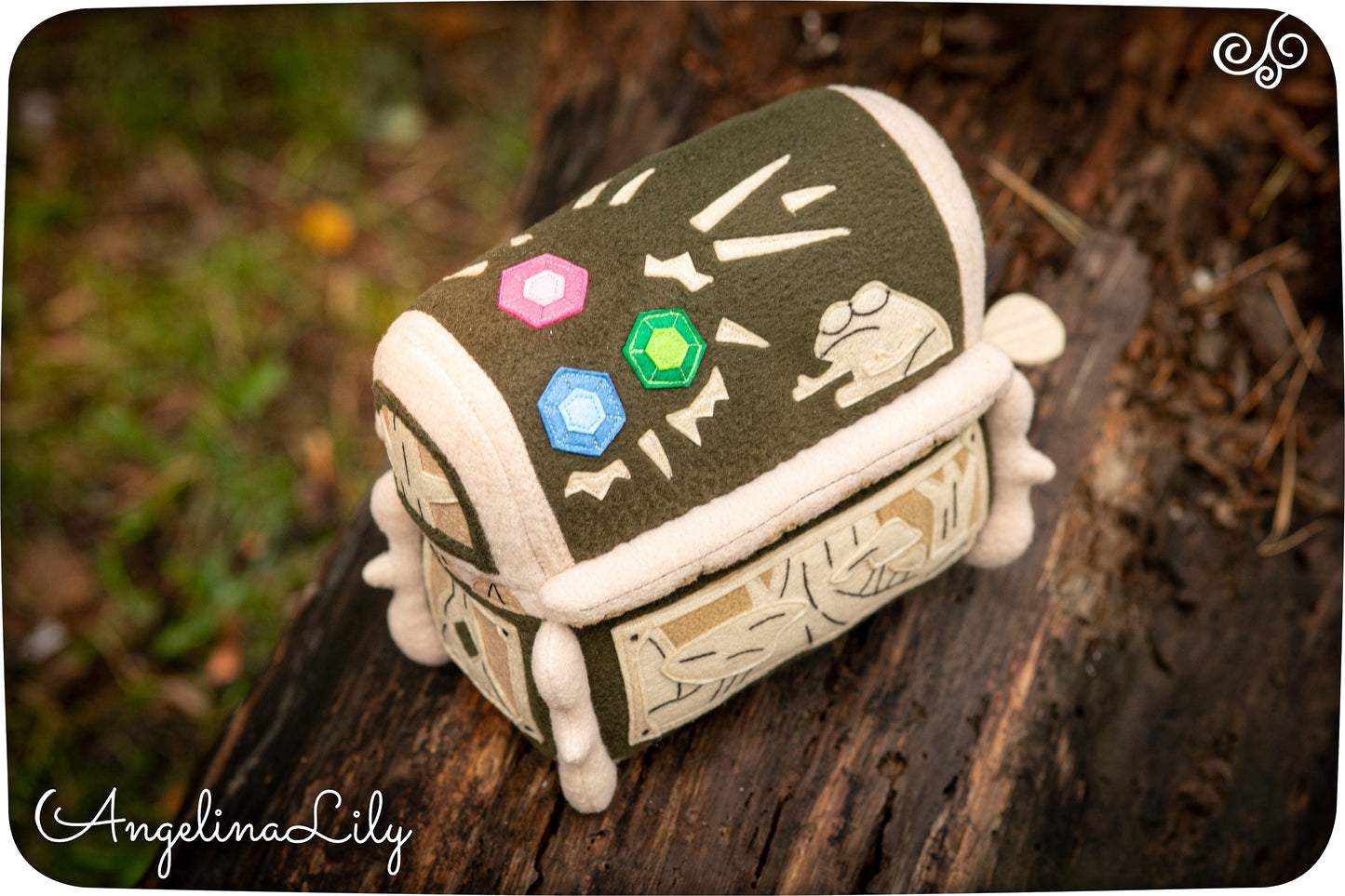 Amphibia Calamity box - handmade soft plush - Amphibia magic music box inspired - Handmade soft plushie - Amphibia Plush - Made to order