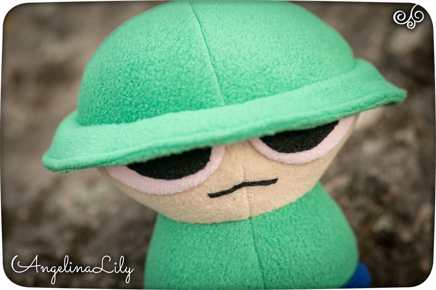 Brobgonal the Soldier plush FNF inspired, handmade to order, 9 in