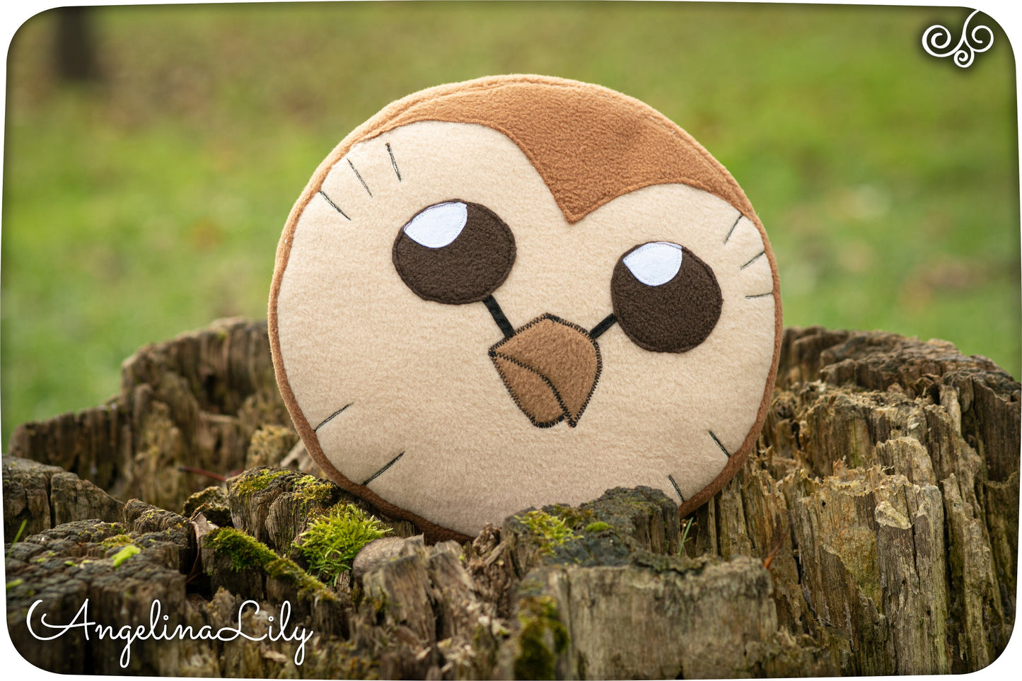 Hooty plush, Hooty pillow, inspired by the Owl House, unofficial handmade decoration, fanart plush MADE TO ORDER