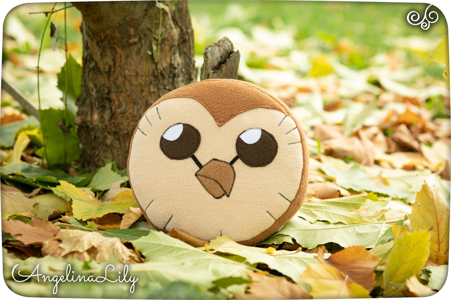 Hooty plush, Hooty pillow, inspired by the Owl House, unofficial handmade decoration, fanart plush MADE TO ORDER