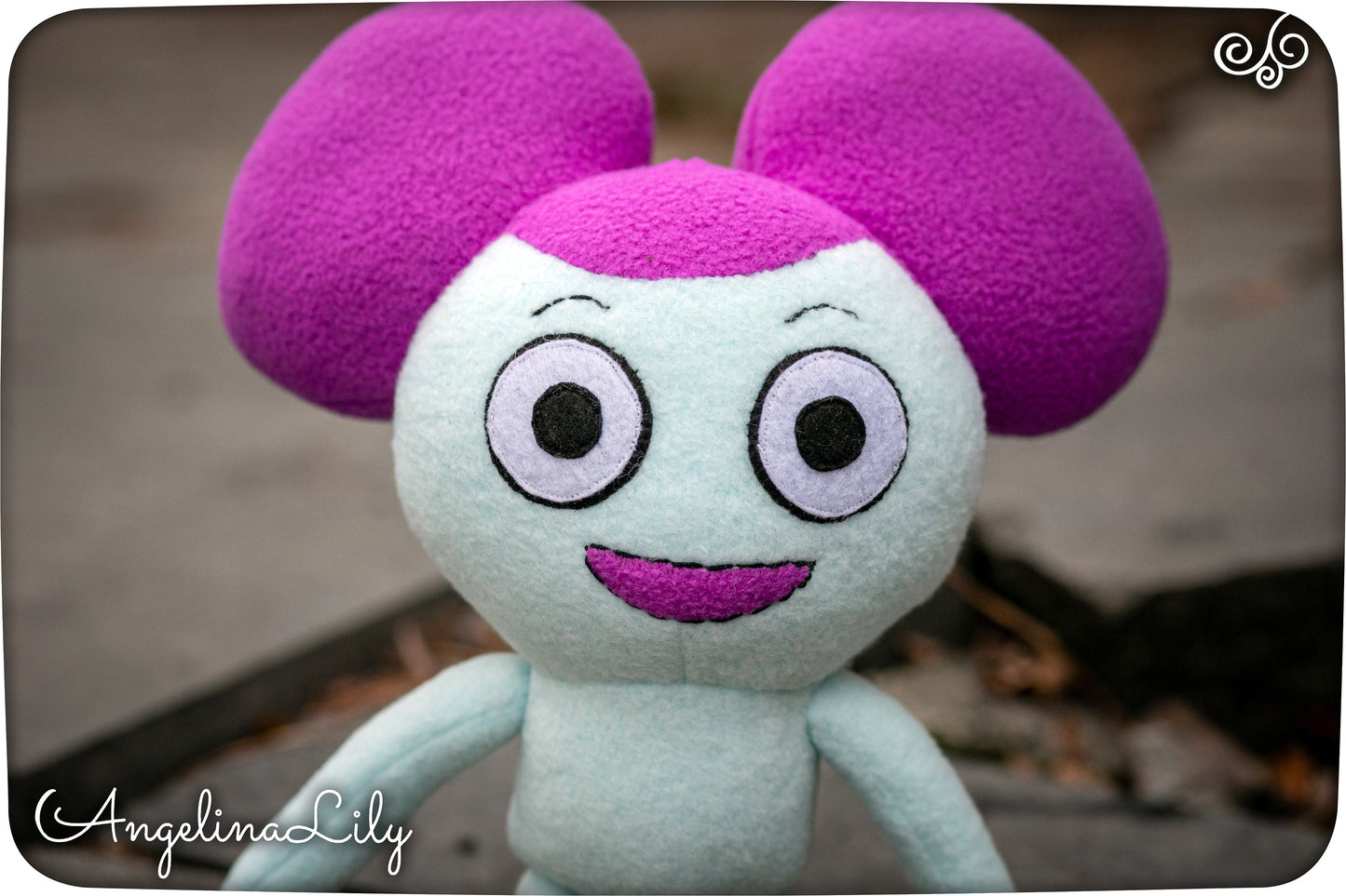 Pibby plush, Come and Learn with Pibby inspired, handmade stuffed animal