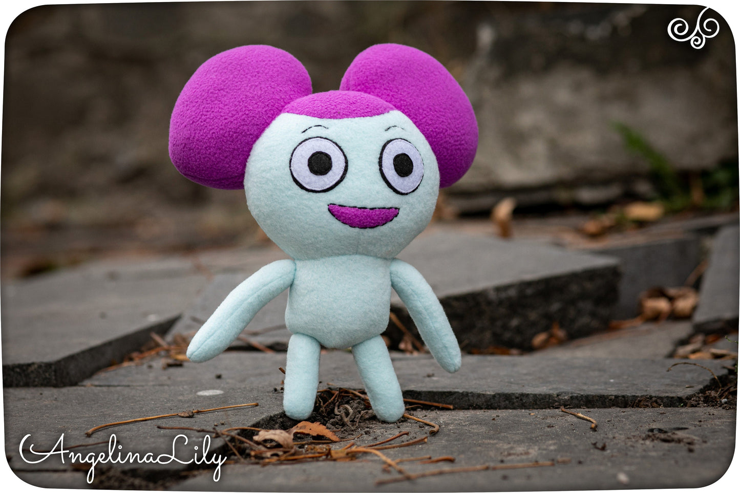 Pibby plush, Come and Learn with Pibby inspired, handmade stuffed animal