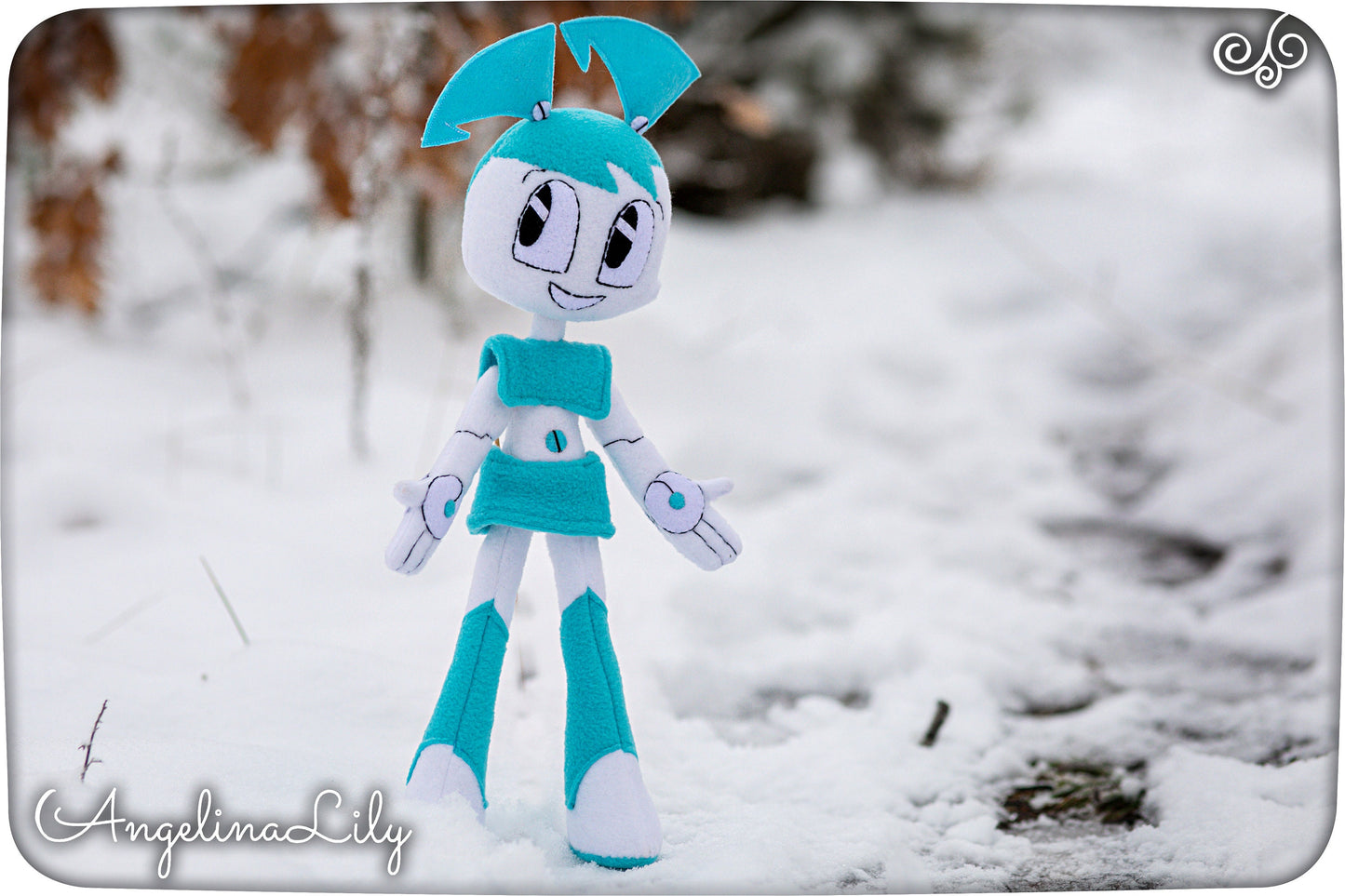 Jenny Wakeman My Life as a Teenage Robot inspired, XJ-9 handmade doll, 15.7 in