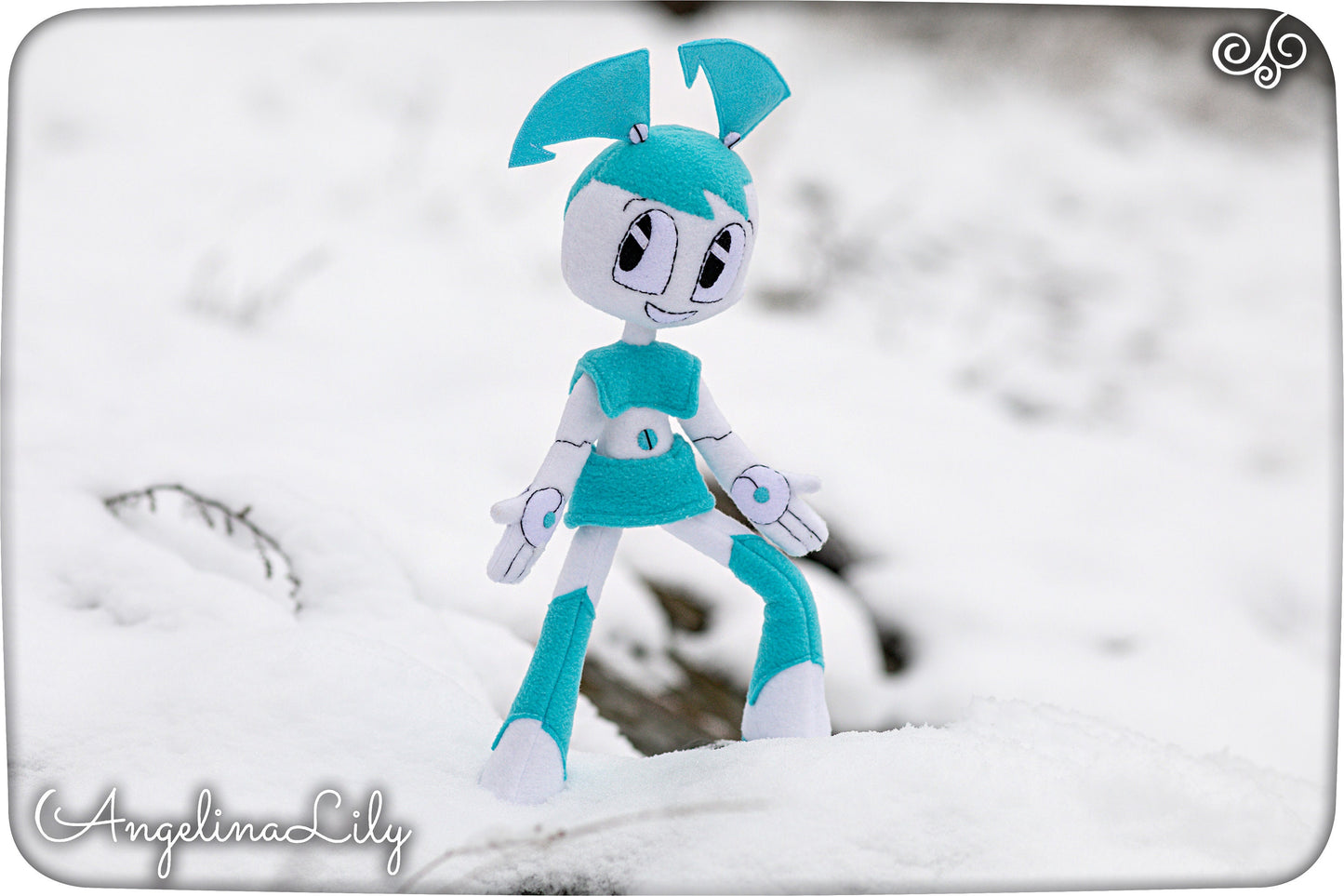 Jenny Wakeman My Life as a Teenage Robot inspired, XJ-9 handmade doll, 15.7 in