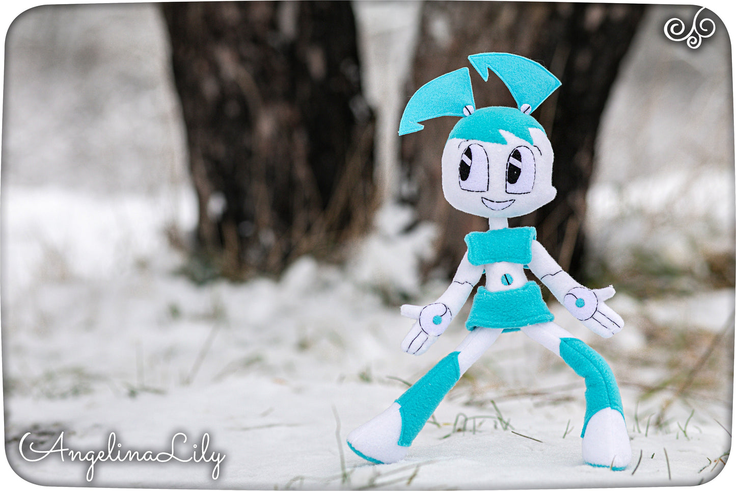 Jenny Wakeman My Life as a Teenage Robot inspired, XJ-9 handmade doll, 15.7 in