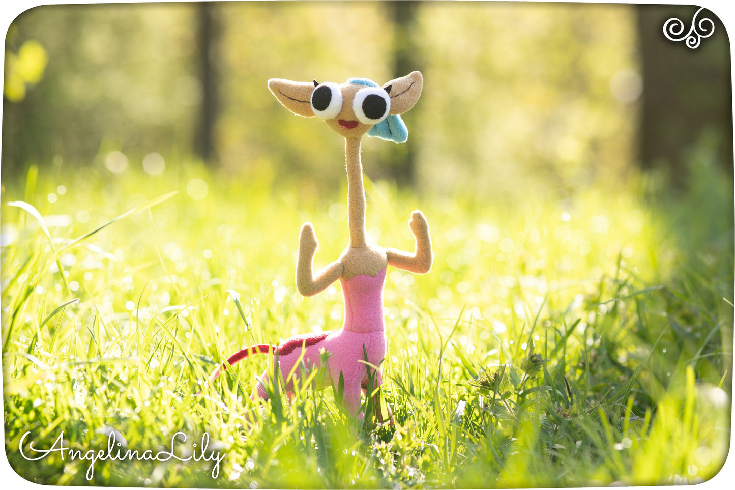 Glendale Centaur plushie, Centaurworld inspired, handmade decoration Glendale Gerenuk Centaur, 12.2 in