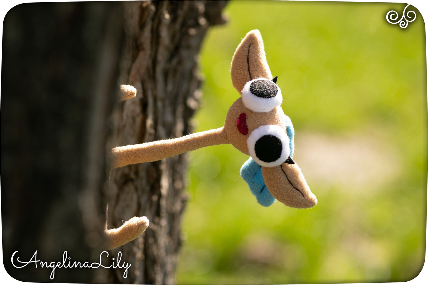 Glendale Centaur plushie, Centaurworld inspired, handmade decoration Glendale Gerenuk Centaur, 12.2 in