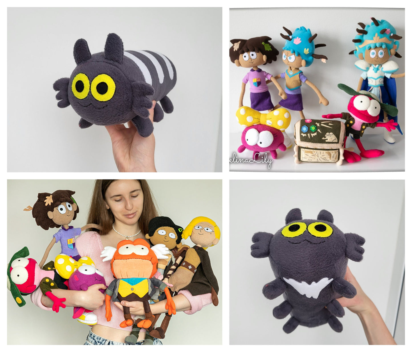 Amphibia Calamity box - handmade soft plush - Amphibia magic music box inspired - Handmade soft plushie - Amphibia Plush - Made to order