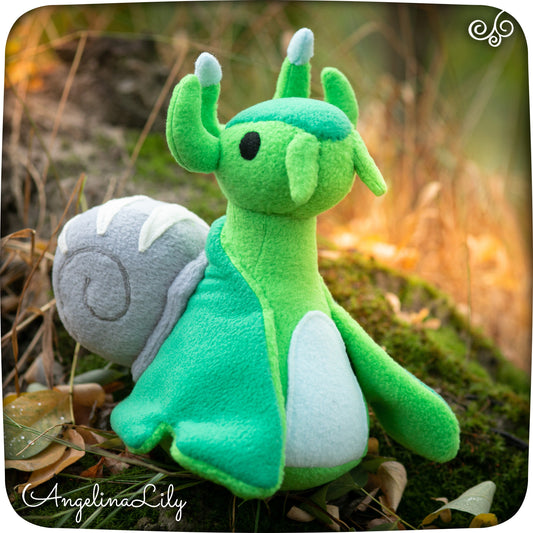 Sylvie Astroneer galastropod handmade soft plush, astroneer Sylva snail from made to order