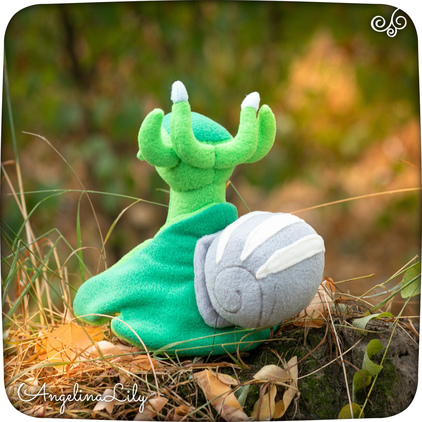 Sylvie Astroneer galastropod handmade soft plush, astroneer Sylva snail from made to order